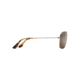 Maui Jim Cook Pines Polarized Aviator  Sunglasses,Gold,HCL Bronze Lens HS774-16