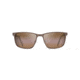 Maui Jim Cut Mountain Polarized Square Sunglasses, Bronze Frame, HCL Bronze Lens, Bronze H532-22