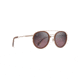 Maui Jim Even Keel Polarized Round Sunglasses, Rose Gold w/ Translucent Coconut Matte Brown Frame, Maui Rose Lens, Rose Gold w/ Translucent Coconut Matte Brown RS534-16R