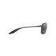 Maui Jim Kaupo Gap Polarized Aviator  Sunglasses,Gloss Black,Neutral Grey Lens 437-02