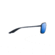 Maui Jim Kaupo Gap Polarized Aviator  Sunglasses,Matte Blue,Blue Hawaii Lens B437-03M