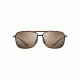 Maui Jim Kaupo Gap Polarized Aviator  Sunglasses,Tortoise,HCL Bronze Lens H437-10