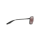 Maui Jim Kaupo Gap Polarized Aviator  Sunglasses,Translucent Smoke Grey,Maui Rose Lens R437-11