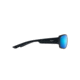 Maui Jim Monkeypod Polarized Wrap  Sunglasses,Matte Black,Blue Hawaii Lens B441-2M