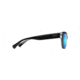 Maui Jim Plumeria Polarized Cat Eye  Sunglasses,Black with Crystal,Blue Hawaii Lens B768-02K