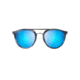 Maui Jim Sunny Days Polarized Round Sunglasses, Blue Horn Frame, Blue Hawaii Lens, Blue Horn B529-27E
