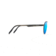 Maui Jim Swinging Bridges Unisex Sunglasses,Brushed Dark Gunmetal Frame,Polarized,Blue Hawaii Lens, B787-02C