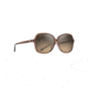 Maui Jim Taro Polarized Square Sunglasses - Women's, Caramel w/ Pale Pink Frame, HCL Bronze Lens, Caramel w/ Pale Pink HS795-18C