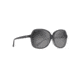 Maui Jim Taro Polarized Square Sunglasses - Women's, Translucent Grey Frame, Neutral Grey Lens, Translucent Grey GS795-11