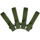 Maxpedition 3-inch Tactie - OD Green, Pack of 4 - 9903G