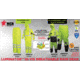 MCR Safety 598SJHM Luminator Breathable Poly/PU Class 3 Jacket, Fluorescent Lime, M, 598SJHM