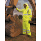 MCR Safety 598RJHX2 Luminator Breathable Poly/PU Class 3 Jacket, Fluorescent Lime, 2X, 598RJHX2