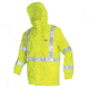 MCR Safety 598RJHX2 Luminator Breathable Poly/PU Class 3 Jacket, Fluorescent Lime, 2X, 598RJHX2