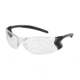 MCR Safety BD1 Safety Glasses with Best Anti-Fog MAX6 Lens Coating, Dielectric Option with Inner TPR Side Shields, Clear, One Size, BD110PF