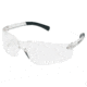 MCR Safety BearKat BK2 Series Safety Glasses, Soft Non-Slip Temple, Clear Lens/White Frame, One Size, BK210