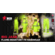 MCR Safety Big Jake 2 Flame Resistant Rain Jacket, PVC/Meta-Aramid ANSI Class 3 Hi-Vis Standard, HRC2/CAT2, ARC Rating - ATPV 11 cal/cm2, Fluorescent Lime, 2X, BJ238JHX2