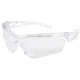 MCR Safety Checklite CL4 Series Safety Glasses, MAX6 Anti-Fog Lens Coating, Earplug Retaining Technology, Temples Hold Earplug Cord in Place, Clear, One Size, CL410PF