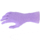 MCR Safety ChemTech Tri-Polymer Blended Disposable Gloves, Powder Free Industrial Food Service Grade, Nitrile Neoprene and Latex Polymers, 12in Length, 6 mil Thickness, Lilac, Small, 7036S