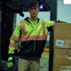 MCR Safety Class 3 Poly Hoodie, Zipper Front and Attached Drawstring Hood, Hand Warmer Pockets, Fluorescent Lime, M, S2CL3LZM