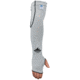 MCR Safety Cut Pro 10 Gauge Dyneema Cut Resistant Sleeves with Thumbslot, 18in Length, Upper Arm Gusset, Gray, One Size, 9318D10T