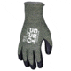 MCR Safety Cut Pro 13 Gauge Kevlar and Synthetic Shell Cut Resistant Work Gloves, APG Coated Palm and Fingertips, Black/Green, X - Large, 9379ARCXL