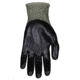 MCR Safety Cut Pro 13 Gauge Kevlar and Synthetic Shell Cut Resistant Work Gloves, APG Coated Palm and Fingertips, Black/Green, X - Large, 9379ARCXL
