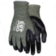 MCR Safety Cut Pro 13 Gauge Kevlar and Synthetic Shell Cut Resistant Work Gloves, APG Coated Palm and Fingertips, Black/Green, X - Large, 9379ARCXL