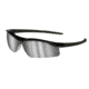 MCR Safety DL1 Series Safety Glasses, Soft TPR Nose Piece, Silver Mirror/Black Frame, One Size, DL117