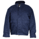 MCR Safety Flame Resistant Insulated Bomber Jacket, Modacrylic Quilted Lining, 88% Cotton 12% Nylon, Navy Blue, M, B3NM