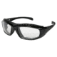 MCR Safety HDX1 Series Safety Glasses, MAX6 Anti-Fog Coating, Removable Elastic Strap, Clear, One Size, HDX110PF