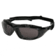 MCR Safety HDX1 Series Safety Glasses, MAX6 Anti-Fog Coating, Removable Elastic Strap, Gray, One Size, HDX112PF