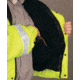 MCR Safety Luminator 4 in 1 Insulated Bomber Jacket, Zip Out Liner, Zip Off Outer Sleeves, Class 3, Fluorescent Lime, XL, BPCL3LXL