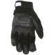 MCR Safety Mechanics Gloves, Grain Goatskin Palm with Foam Padding, Adjustable Hook and Loop Wrist Closure, Black, X - Large, 903XL