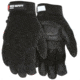 MCR Safety Mechanics Gloves, Grain Goatskin Palm with Foam Padding, Adjustable Hook and Loop Wrist Closure, Black, X - Large, 903XL