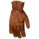 MCR Safety Mustang Leather Drivers Utility Work Gloves, Grain Goatskin Double Palm, Unlined, Sewn with DuPont Kevlar Sewn, Wing Thumb, Brown, XX - Large, MU3624XXL