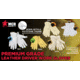 MCR Safety Leather Drivers Work Gloves, Premium Grade Unlined Grain Pigskin, Keystone Thumb, Beige, Medium, 3411M