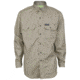 MCR Safety Summit Breeze Flame Resistant Shirt, 7oz 100% Cotton, with Vented Underarms and Back, CAT 2, Tan, S, SBS2003S