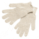 MCR Safety String Knit Work Gloves, 7 Gauge Regular Weight, Hemmed Cuff, Natural, Medium, 9500MM