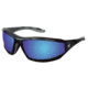MCR Safety Swagger RP2 Series Safety Glasses, MAX36 Anti-Fog / Anti-Scratch Coating, Foam Lined Lenses, Blue Diamond Mirror, One Size, RP218BDC