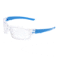 MCR Safety Swagger SR3 Safety Glasses, UV-AF Anti-Fog Lenses, Clear, One Size, SR310AF