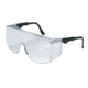 MCR Safety TC1 Series X-Large Safety Glasses, Generous Wrap Around Lens Coverage, Adjustable Ratcheting Temples, Clear, One Size, TC110XL
