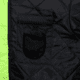 MCR Safety Two Tone Value Quilted Rain Jacket with Silver Reflective Stripes, ANSI 107 Class 3, Fluorescent Lime, XL, VBBQCL3LXL