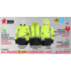 MCR Safety Vortex, 3-in-1 Jacket, Lime, Class 3 - VT238JHXL