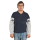 MCR Safety Welding Leather Sleeve with Snaps, 18in, Gray, One Size, 38418MW