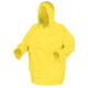 MCR Safety Zodiac Series Lightweight 3 Piece Waterproof Rain Suit, .10mm Single Ply PVC, Rain Jacket, Detachable Hood and Bib Pants, Yellow, 4X, O503X4