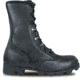McRae Footwear All-Leather Vulcanized Combat Boot w/ Panama Outsole - Mens, Black, 10.5, 6189-10.5