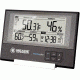 Meade Slim Line Personal Weather Station with Atomic Clock, Multiple Languages, Black, TE256W