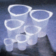 Medegen Medical Tri-Pour Graduated Disposable Beakers, Polypropylene PB1915-400 Beakers