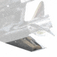 Megaware 27341 Stainless Steel Replacement Skeg SkegGuard 72262