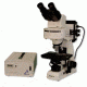 Meiji Techno Halogen Ergonomic Binoculor Epi-Fluorescence Biological Microscope, BEIGE, LARGE MT6200EH